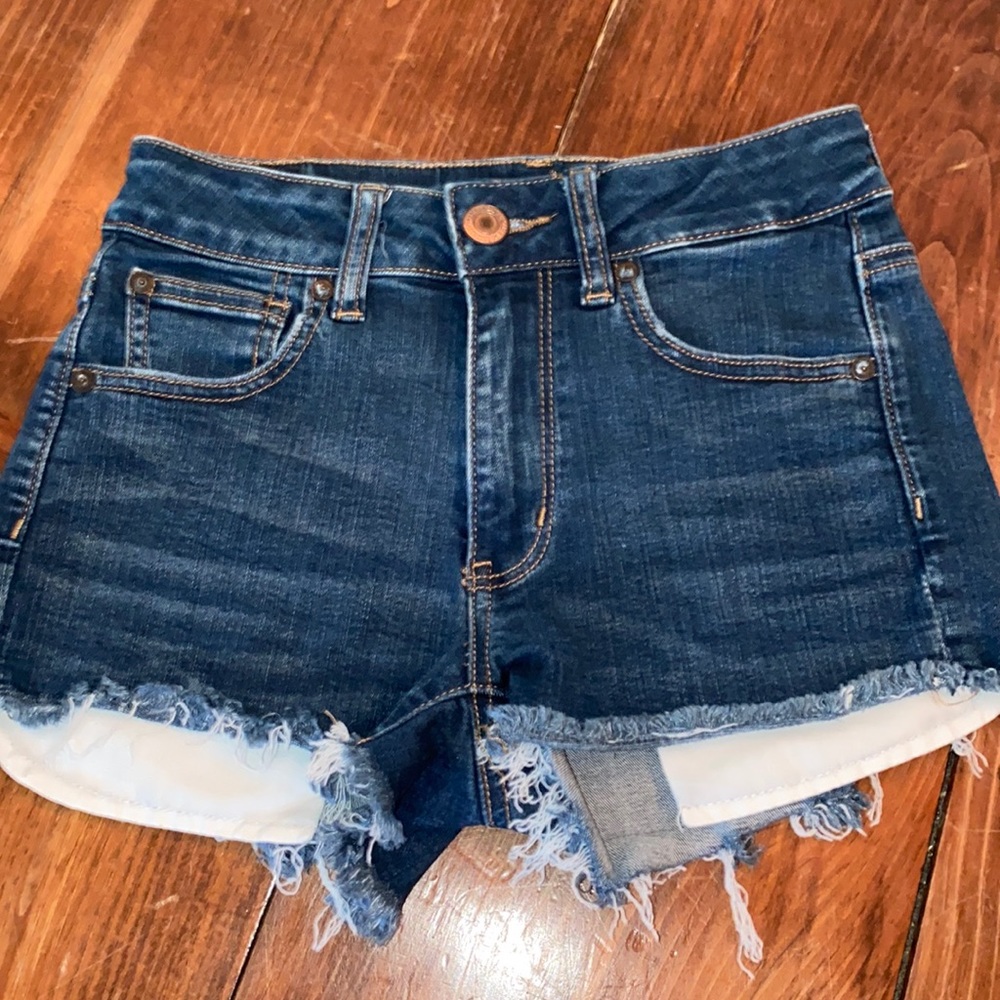 Older American eagle short shorts